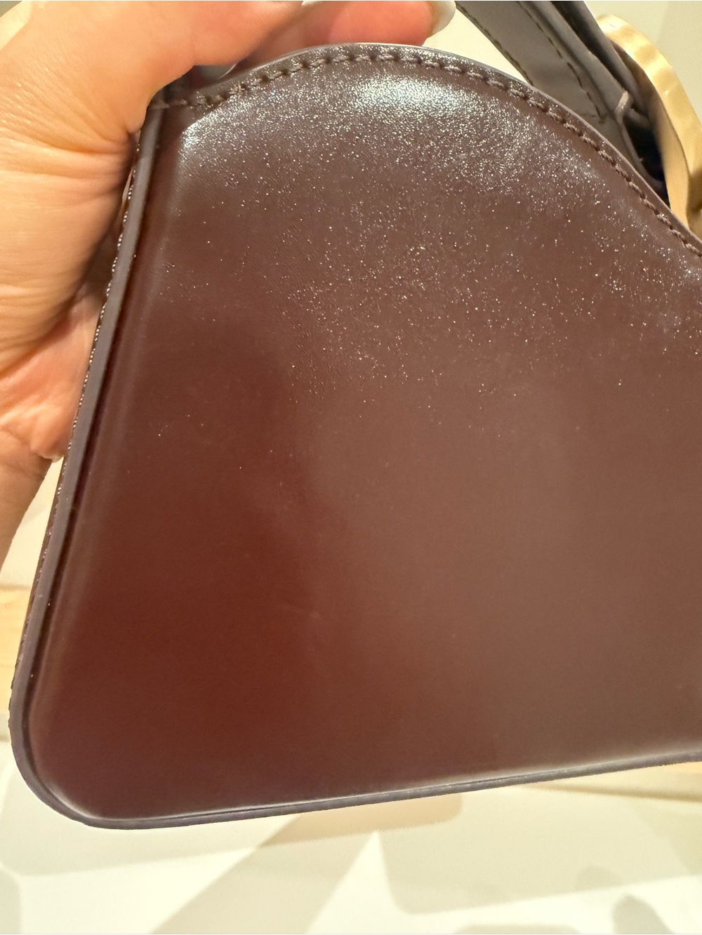 Cult Gaia Malvi Shoulder Bag Espresso - Picture 14 of 14